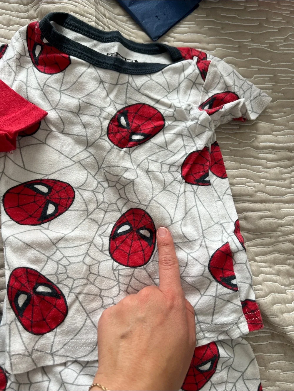 Marvel Spiderman Superhero Kids Costume Pajama Set